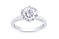 Real moissanite engagement for sale  Houston