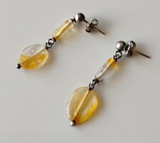 Boucle oreille citrine d'occasion  Manosque