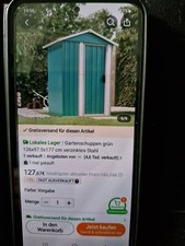 Garten schuppen gebraucht kaufen  Gotha