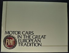 1980 fiat catalog for sale  Olympia