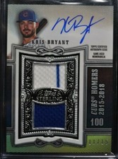 BBS - 2020 - Topps Sterling - Kris Bryant - #SWAR-KBR - 15/11, usado comprar usado  Enviando para Brazil