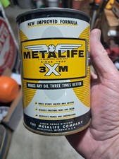 Banco de lata de óleo vintage Metalife Pint. Metal.   comprar usado Banco de lata de óleo vintage Metalife Pint. Metal.   comprar usado  Enviando para Brazil