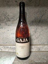 Barbaresco gaja 1978 usato  Torino