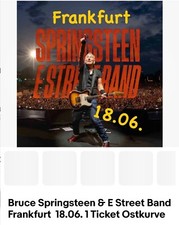 Ticket bruce springsteen gebraucht kaufen  Frankfurt am Main