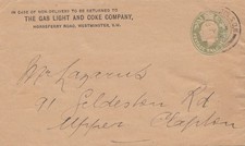 Inghilterra 1907 intero usato  Spedire a Italy
