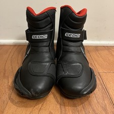 Botas de motocross Sedici tamanho 8 vermelhas e pretas comprar usado  Enviando para Brazil