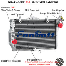 Aluminium radiateur honda d'occasion  Nanteuil-le-Haudouin