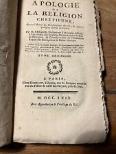 Livre apologie religion d'occasion  Annonay