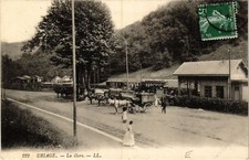 Cpa uriage gare d'occasion  Expédié en France