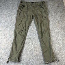 Antiga Calça Masculina Abercrombie Fitch Paraquedista Carga 36x32 Cinto Oliva Ao Ar Livre Ano Novo comprar usado  Enviando para Brazil