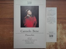 Carmelo bene pinocchio usato  Cento