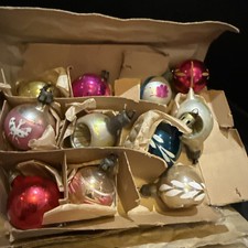 Christmas mercury glass for sale  NANTWICH