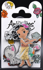 Usado, Broche Disney Paris DLP Pua Moana Heihei Animators Bonecas (B5) comprar usado  Enviando para Brazil