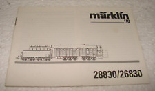 Bedienungsanleitung märklin 2 gebraucht kaufen  Koblenz