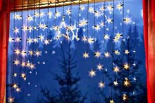 Led lichtervorhang sterne gebraucht kaufen  Bruck