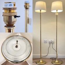 Pair vintage brass for sale  WATFORD