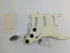 2009 Squier Deluxe Stratocaster Rails Style Pickguard com placa de fiação Jack comprar usado  Enviando para Brazil