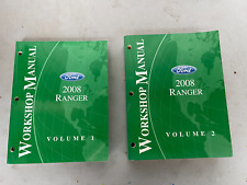 Manuais de serviço de reparo de oficina Ford Ranger 2008 volume 1&2 comprar usado  Enviando para Brazil