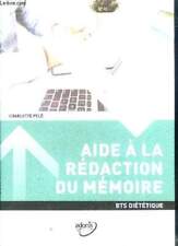 Aide rédaction mémoire d'occasion  Saint-Denis-de-Pile