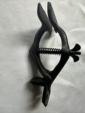Maca de afiação de serra antiga vintage 3-1/2" mandíbulas marcadas #4 comprar usado  Enviando para Brazil