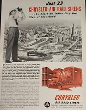 Chrysler air raid for sale  Lone Wolf