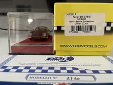 Ferrari 275 GTB/C S/N9063 vermelho escuro raro sem MR maquiagem Tameo em escala 1/43 BBR comprar usado  Enviando para Brazil