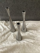 Kerzenhalter metall silber gebraucht kaufen  Nübbel