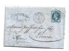 Timbre lettre 1867 d'occasion  L'Arbresle