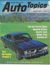 1967 Barracuda, Porsche 911 914, Ferrari, in vintage Auto Topics-See Contents comprar usado  Enviando para Brazil