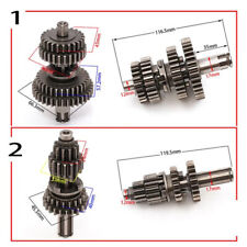 Motor de motocicleta de Metal de transmissão Gear Box Eixo Principal Contador 110cc 125cc comprar usado  Enviando para Brazil