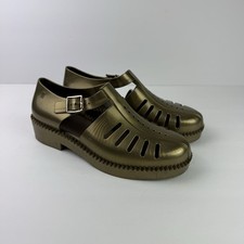 Sapatos femininos Melissa Aranha 79 tamanho 10 com fivela de ouro. comprar usado Sapatos femininos Melissa Aranha 79 tamanho 10 com fivela de ouro. comprar usado  Enviando para Brazil