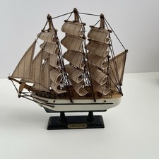 Wooden model ship for sale  BRIDGWATER