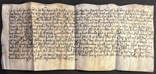 1705 indentured fine for sale  BEDFORD