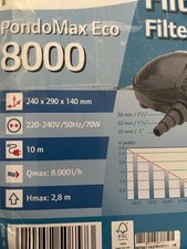 Pondomax eco 8000 gebraucht kaufen  Maintal