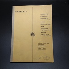 Listino ricambi 1958 usato Listino ricambi 1958 usato  Forli