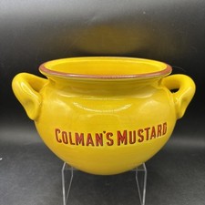 Colman mustard pot for sale  CULLOMPTON
