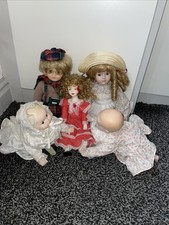 Porcelain dolls collection for sale  COVENTRY