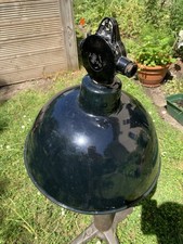 Alte emaille lampe gebraucht kaufen  Berlin