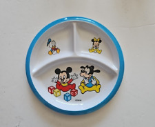 vintage mickey mouse plate for sale  SOLIHULL