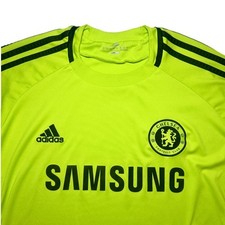 Camisa de futebol verde goleiro Chelsea 2010 2011 Adidas P95853 GG comprar usado  Enviando para Brazil