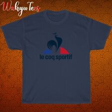 Nova Camiseta Unissex Le Coq Logotipo Esportivo Cinza/Marinho/Branco Tamanho P-5XL comprar usado  Enviando para Brazil