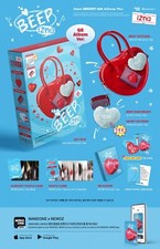 IZNA SINGLE ÁLBUM BEEP QR ÁLBUM VER CARTÃO FOTOGRÁFICO BOLSA CHAVEIRO ETC OFICIAL, usado comprar usado  Enviando para Brazil