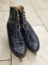 Schlittschuhe damen schwarz gebraucht kaufen  Hamburg