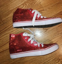 Womens red sequins for sale  Elgin