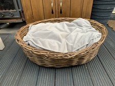 Rattan dog bed for sale  LEEDS