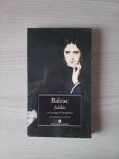 Balzac addio oscar usato  Italia