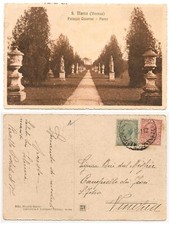 Usado, VICENZA (075) - SAN MARCO (Vicenza) Palazzo Quierini - Parco - Fp/Vg 1912 comprar usado  Enviando para Brazil