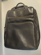 Maletín de cuero marrón vintage Levinger para tableta PC o estuche Mac Littleton segunda mano  Embacar hacia Mexico