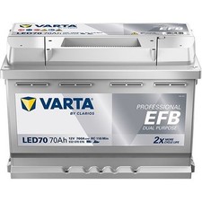 Akumulator rozruchowy 12V 70Ah 760A VARTA PROFESSIONAL EFB LED70 B13 Bateria na sprzedaż  Wysyłka do Poland