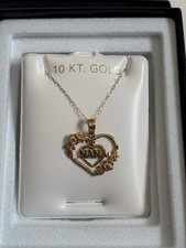 10k double heart necklace for sale 10k double heart necklace for sale Braidwood